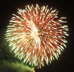 Fuochi d'artificio, foto di http://www.flickr.com/photos/florixc