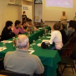 Il board dello Youth Panel illustra il progetto del corso a Roma