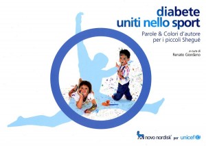 Copertina del libro dell'Unicef sul diabete