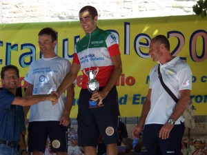 Podio del Campionato per Ciclisti con Diabete 2009